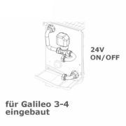2-Wegeventil  f. Galileo 3-4, 24V, ON/OFF, eingebaut